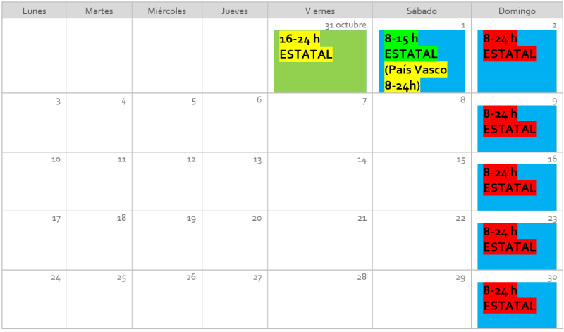 Restricciones al Transporte de Mercancías Peligrosas Noviembre 2025