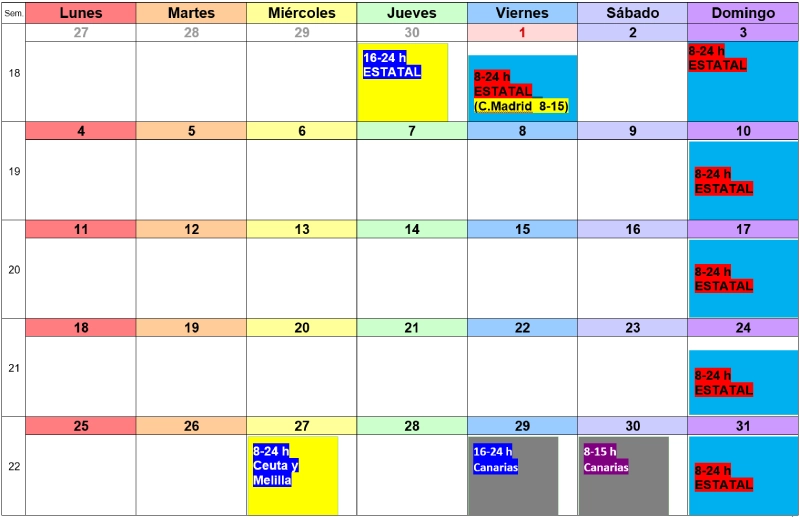 Restricciones al Transporte de Mercancías Peligrosas Mayo 2026